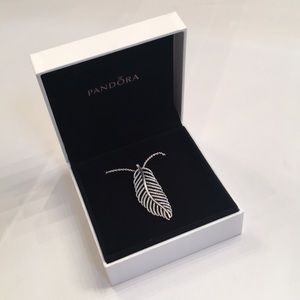 Pandora Feather Pendant